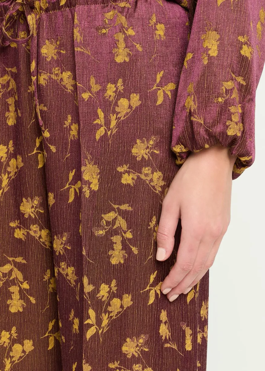 Dries Van Noten Floral Jacquard Straight-Leg Drawstring Pants | Thumbnail 5
