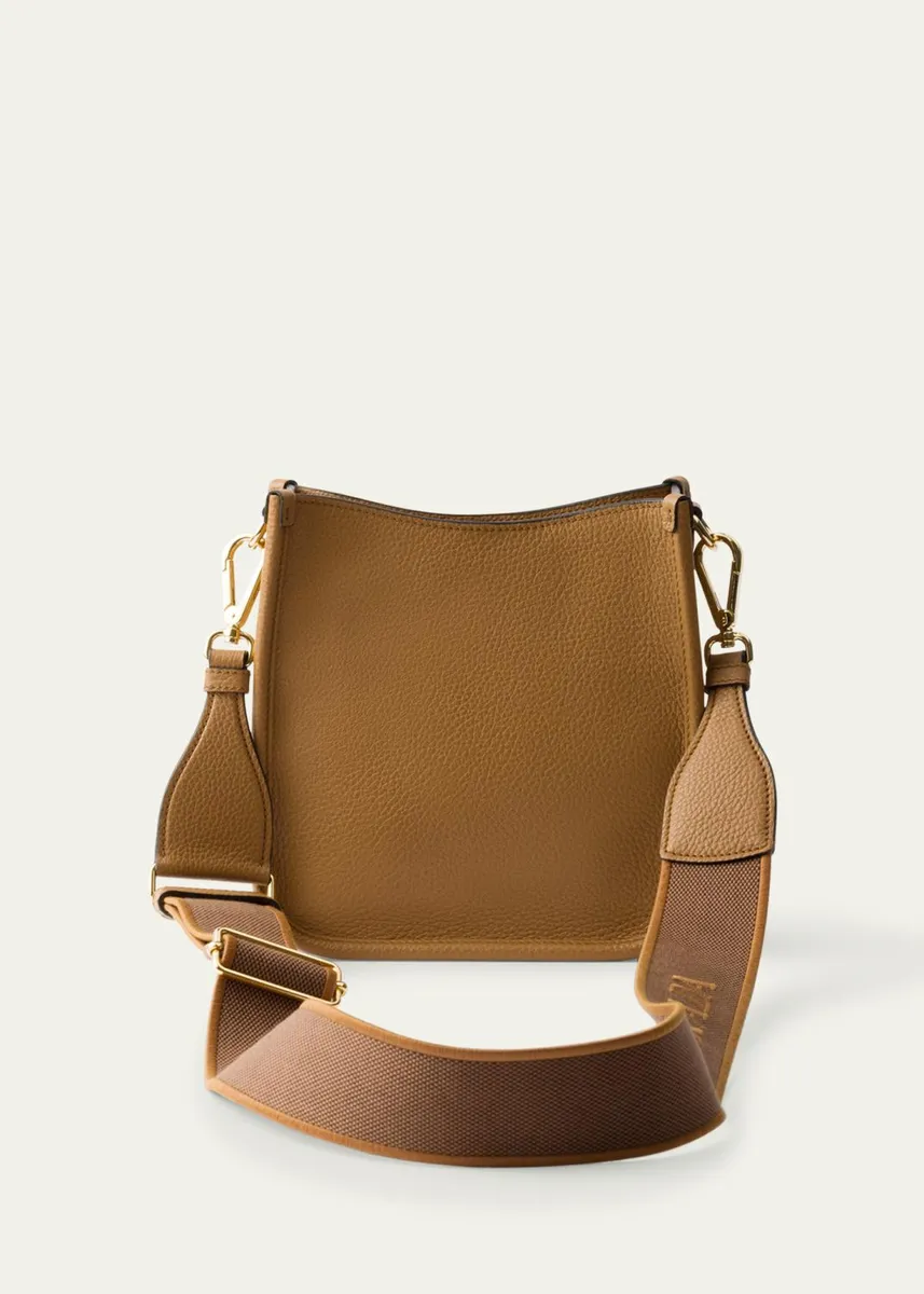 Prada Mini Daino Soft Leather Hobo Crossbody Bag | Thumbnail 3