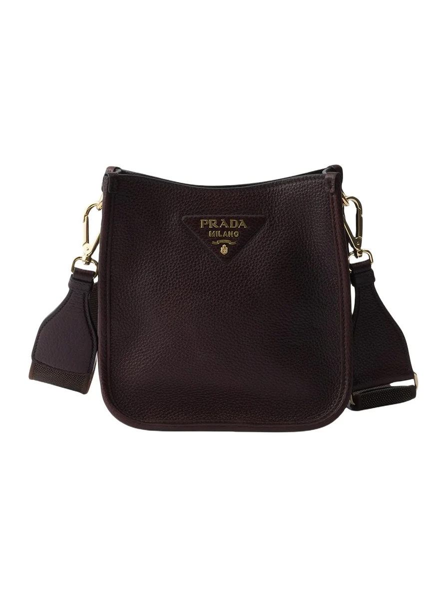 Mini Daino Soft Leather Hobo Crossbody Bag