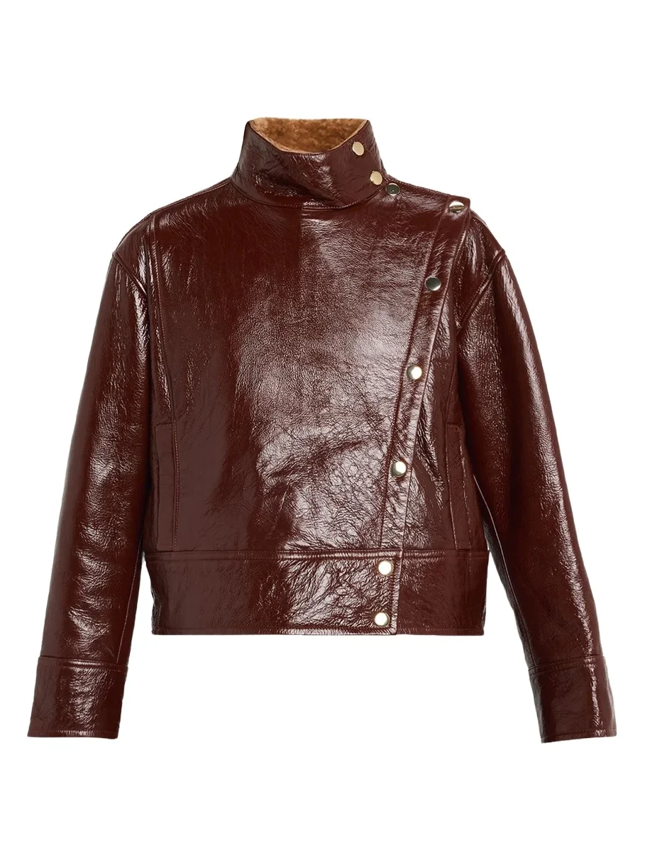 Honora Patent Leather Jacket Honora Patent Leather Jacket
