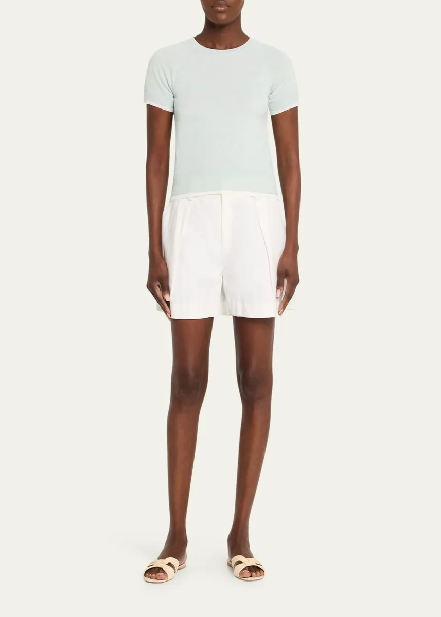 Vince Short-Sleeve Double-Layer Tee | Thumbnail 2