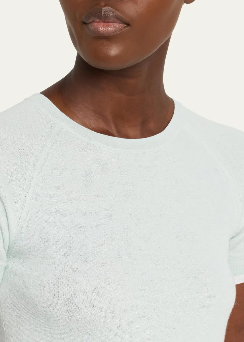 Vince Short-Sleeve Double-Layer Tee | Thumbnail 5
