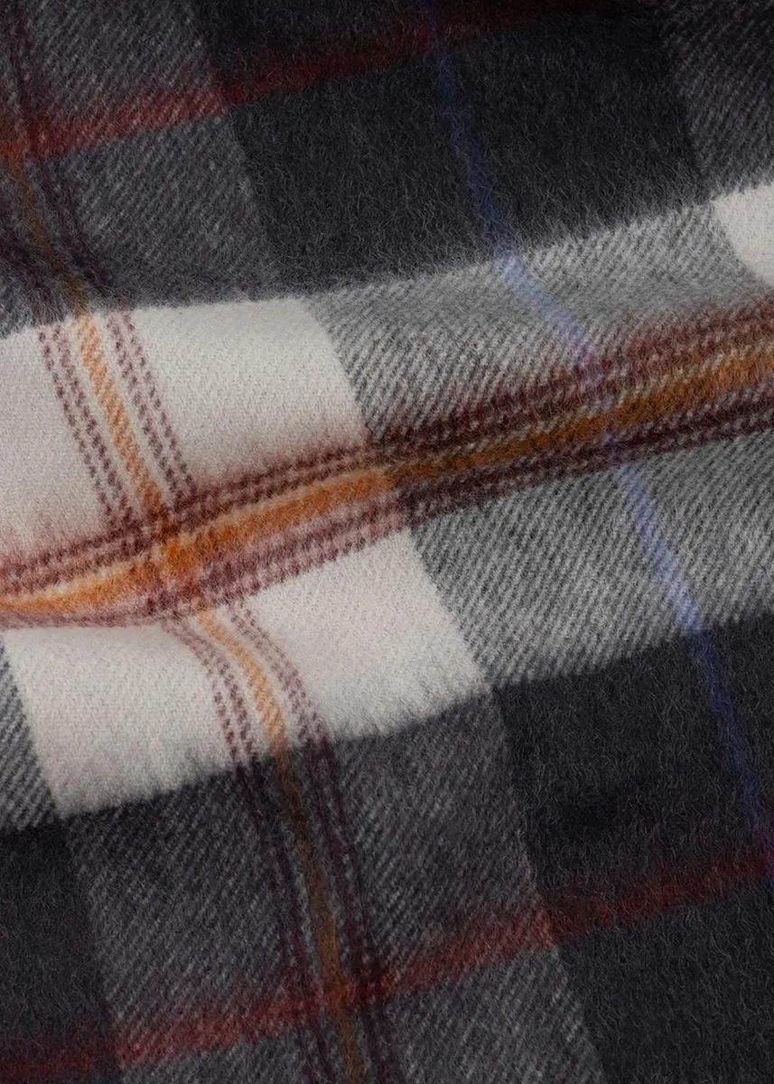Begg x Co Men's Arran Bennet Cashmere Plaid Scarf | Thumbnail 2 Begg x Co Men's Arran Bennet Cashmere Plaid Scarf | Thumbnail 2