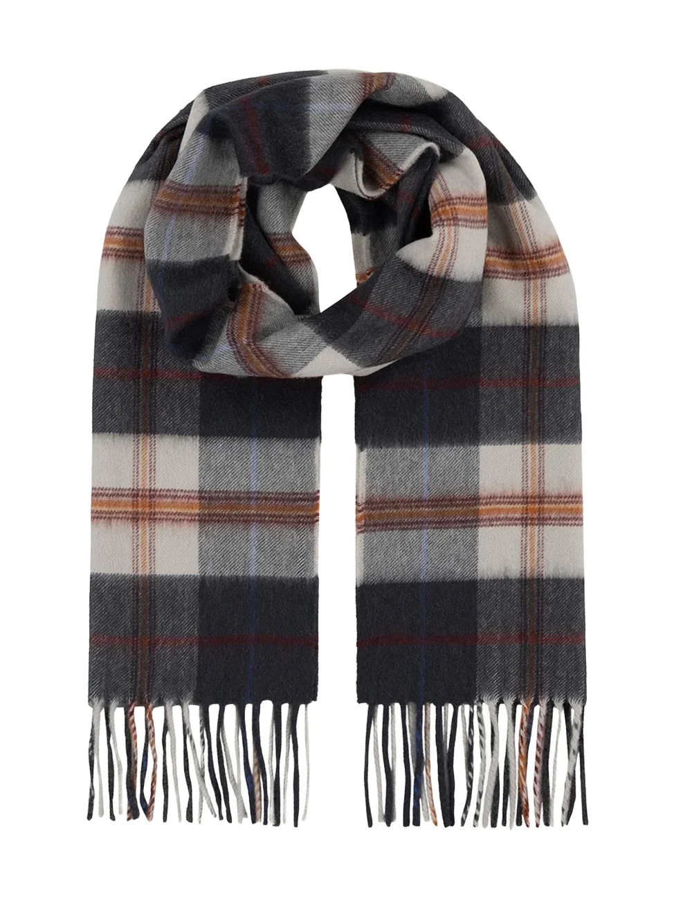 Men's Arran Bennet Cashmere Plaid Scarf