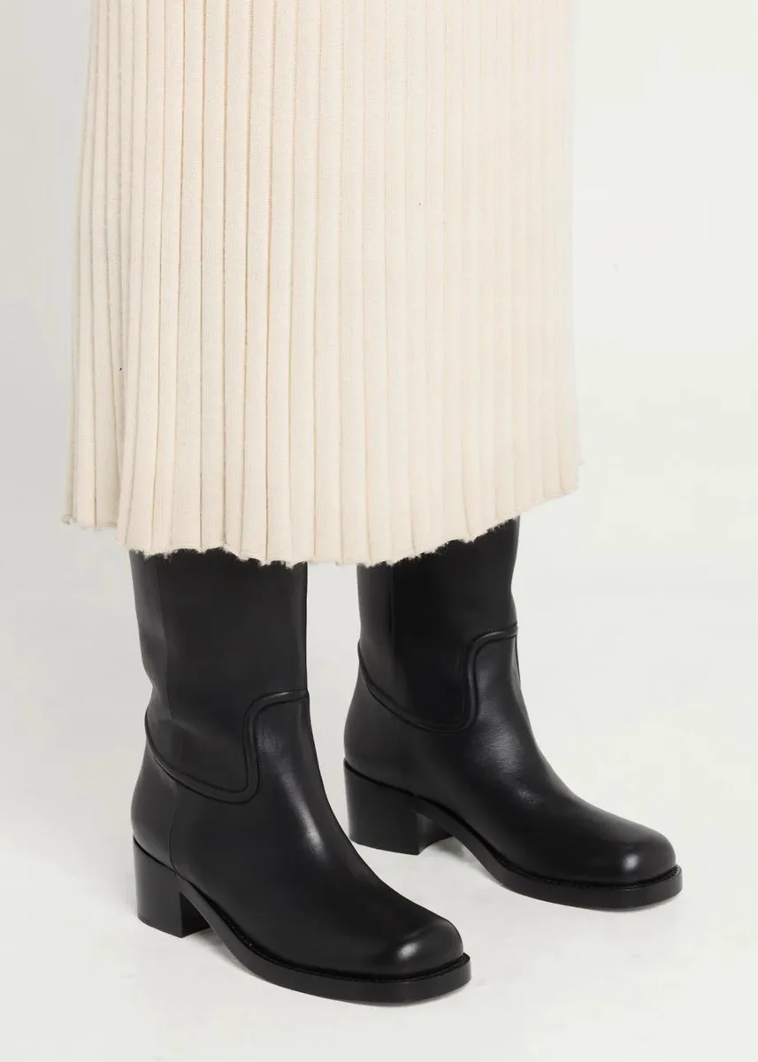 Gabriela Hearst Marion Leather Knee-High Boots | Thumbnail 2 Gabriela Hearst Marion Leather Knee-High Boots | Thumbnail 2