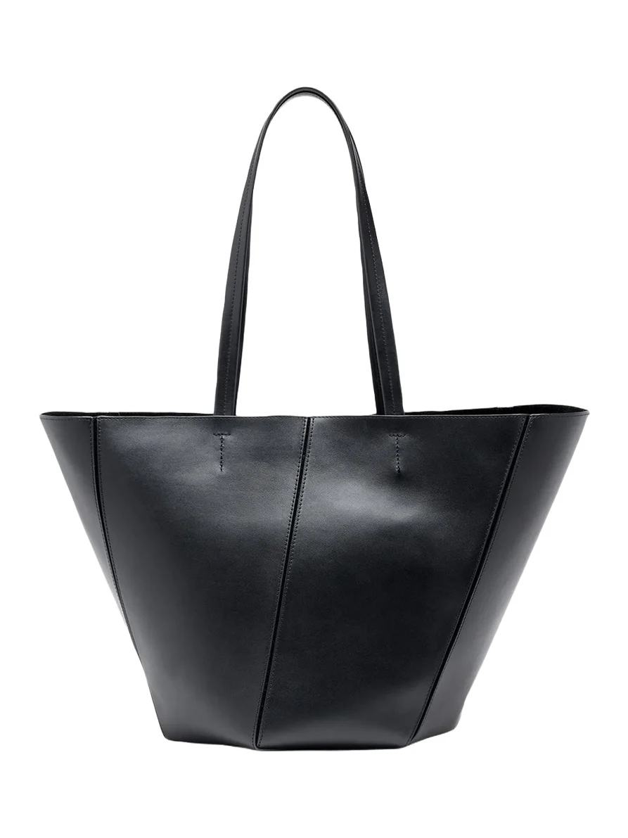 Hex Leather Tote Bag Hex Leather Tote Bag