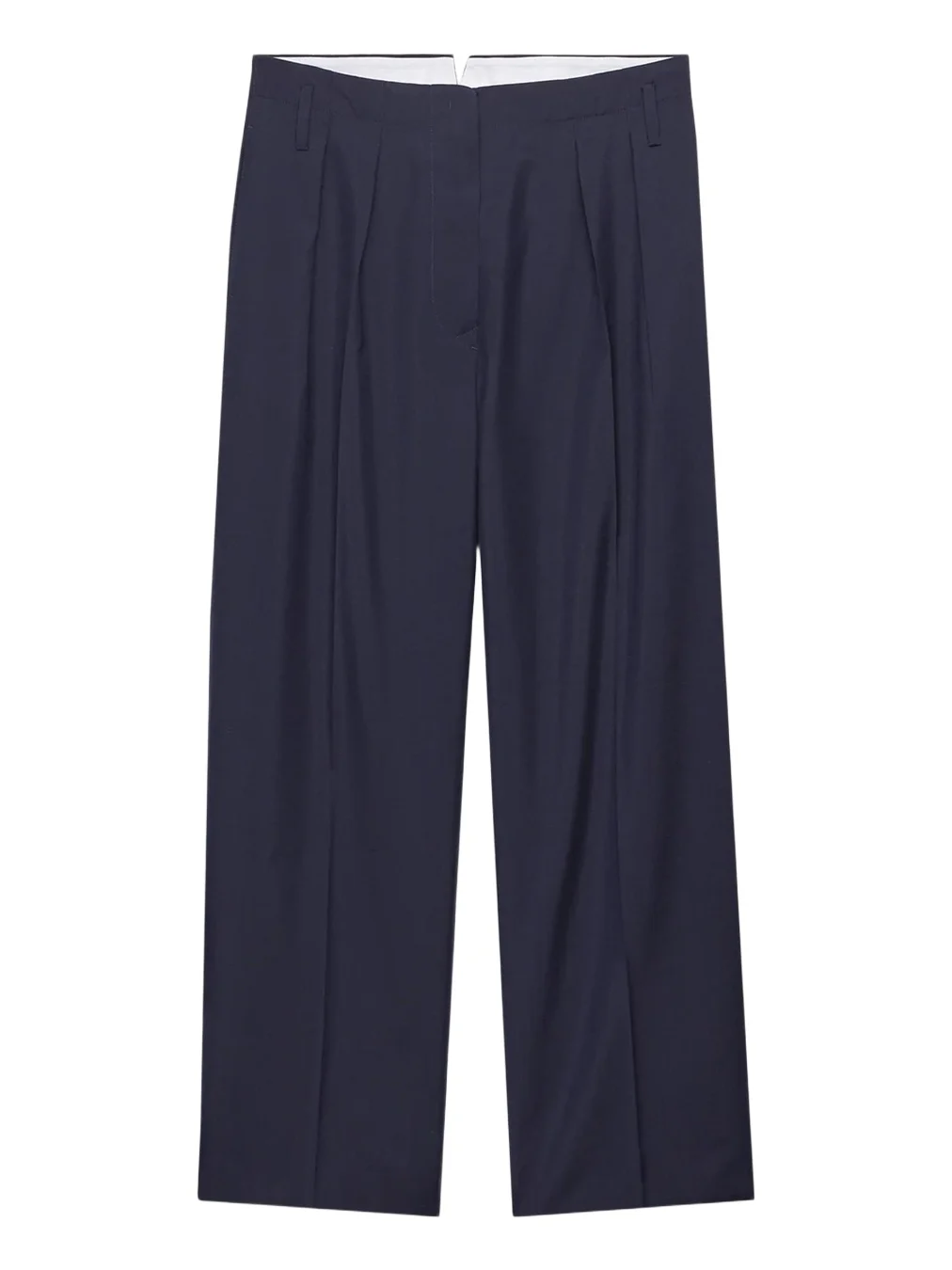 Pleated Mohair-Wool Pants Pleated Mohair-Wool Pants