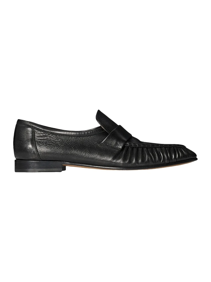 The Row Men's Soft Grained Leather Penny Loafers