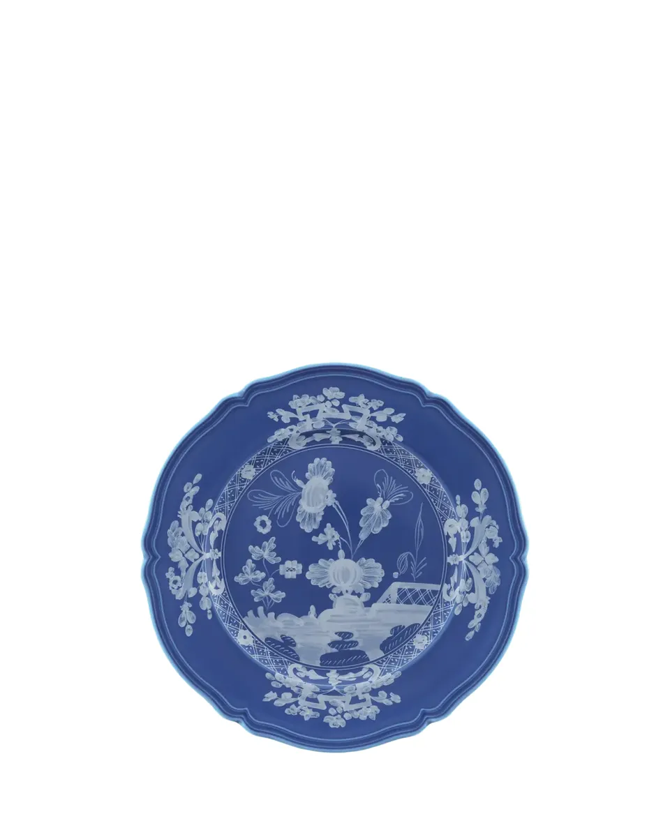 GINORI 1735 Oriente Indaco Porcelain Charger Plate | Thumbnail 2 GINORI 1735 Oriente Indaco Porcelain Charger Plate | Thumbnail 2