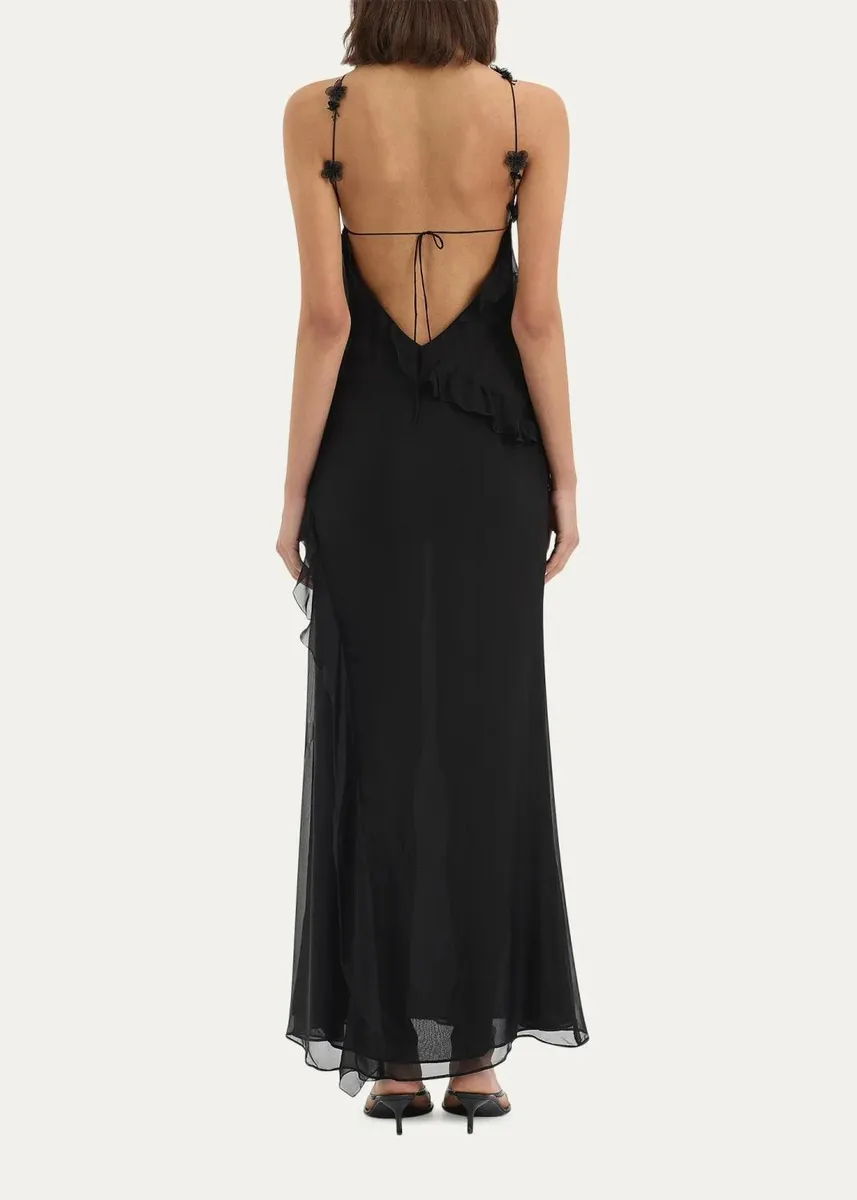 SIR. Lysia Halter Gown | Thumbnail 3 SIR. Lysia Halter Gown | Thumbnail 3