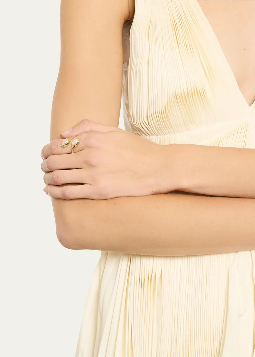 Dara Kaye Serpent Double-Headed Statement Ring | Thumbnail 2 Dara Kaye Serpent Double-Headed Statement Ring | Thumbnail 2