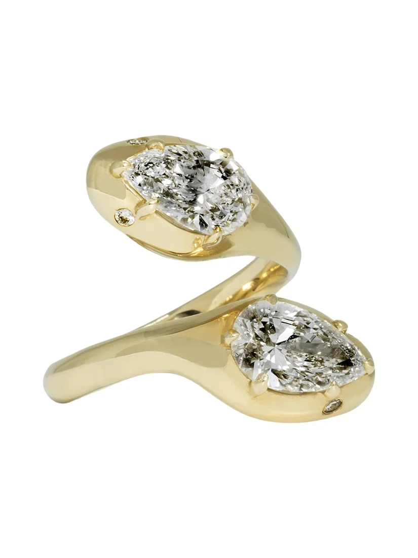 Dara Kaye Serpent Double-Headed Statement Ring | Thumbnail 1 Dara Kaye Serpent Double-Headed Statement Ring | Thumbnail 1