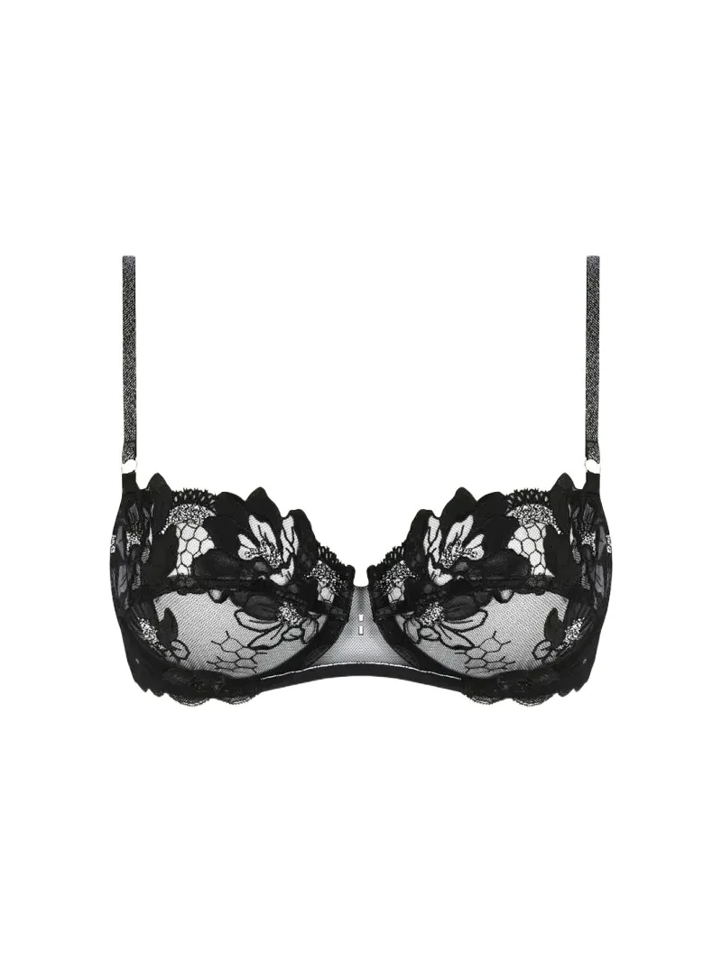 Lise Charmel Cuir Sexy Couture Embroidered Demi Bra