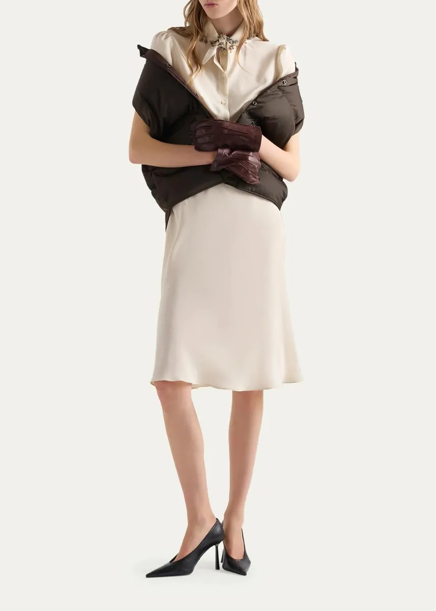 Prada Flap-Pocket Quilted Vest | Thumbnail 2 Prada Flap-Pocket Quilted Vest | Thumbnail 2