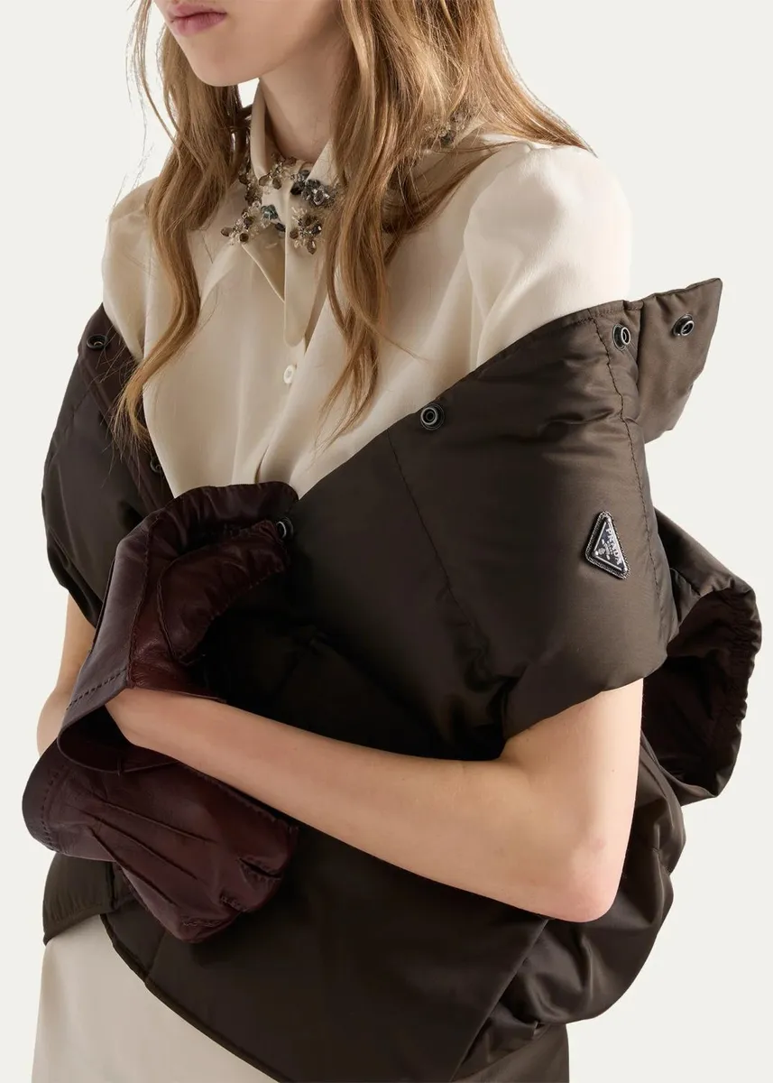 Prada Flap-Pocket Quilted Vest | Thumbnail 5 Prada Flap-Pocket Quilted Vest | Thumbnail 5