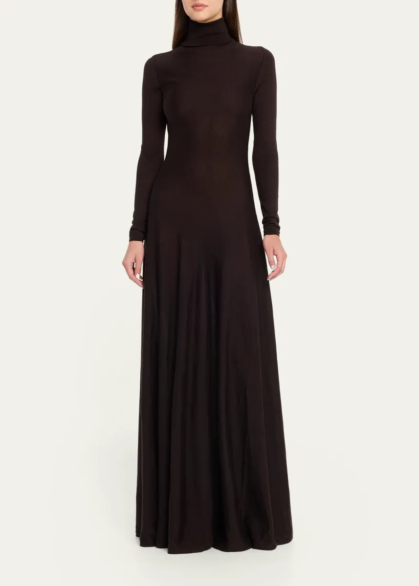 Adam Lippes Naomi Cashmere Knit Turtleneck Dress | Thumbnail 2