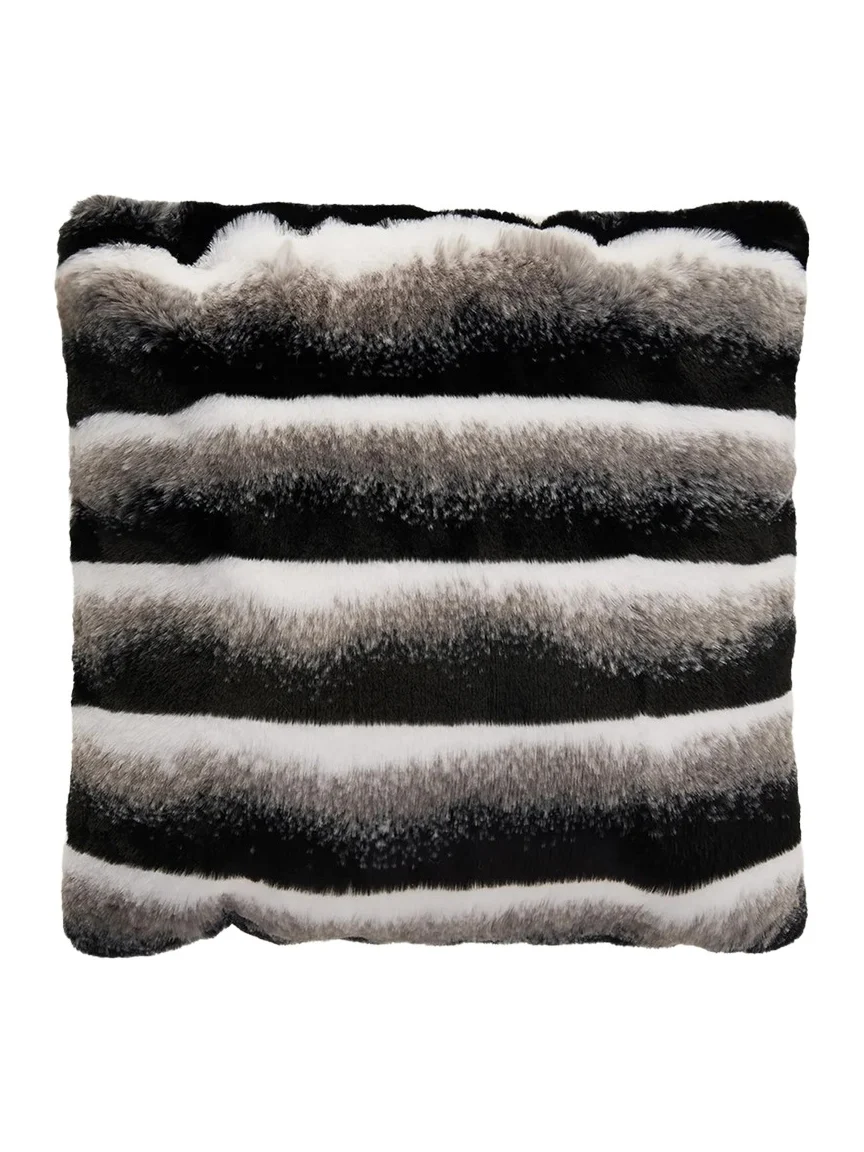 Faux Chinchilla Pillow, 20" Square Faux Chinchilla Pillow, 20" Square