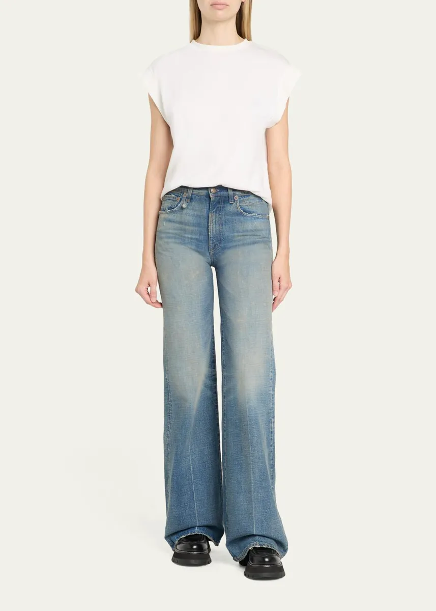 R13 Charlotte Wide-Leg Jeans | Thumbnail 2 R13 Charlotte Wide-Leg Jeans | Thumbnail 2