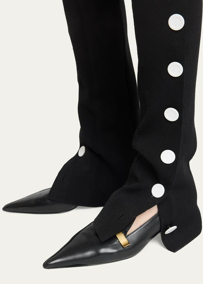 Proenza Schouler Martina Buttoned Sides Skinny-Leg Pants | Thumbnail 5 Proenza Schouler Martina Buttoned Sides Skinny-Leg Pants | Thumbnail 5