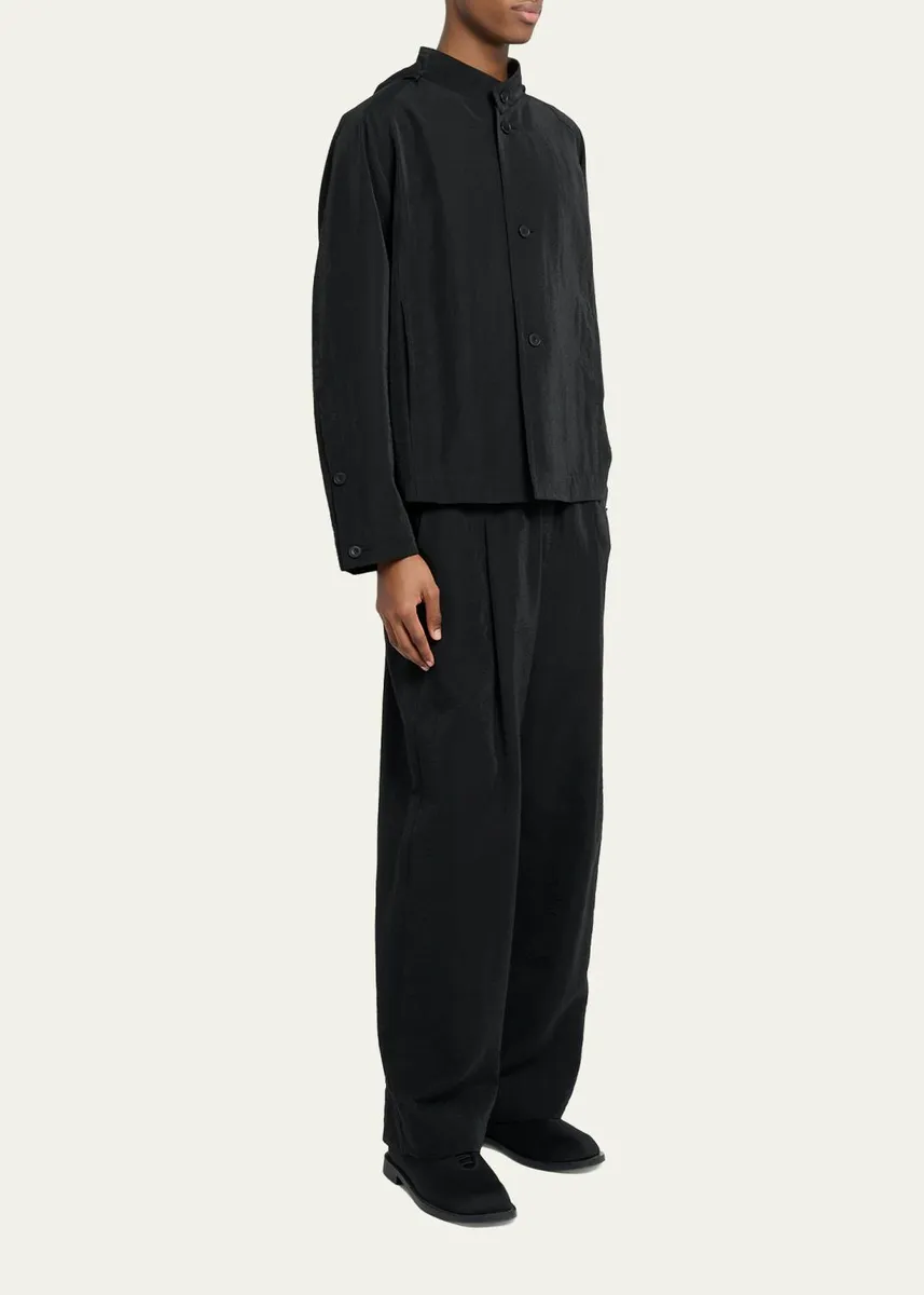 Homme Plissé Issey Miyake Men's Opacity Hooded Jacket | Thumbnail 2 Homme Plissé Issey Miyake Men's Opacity Hooded Jacket | Thumbnail 2