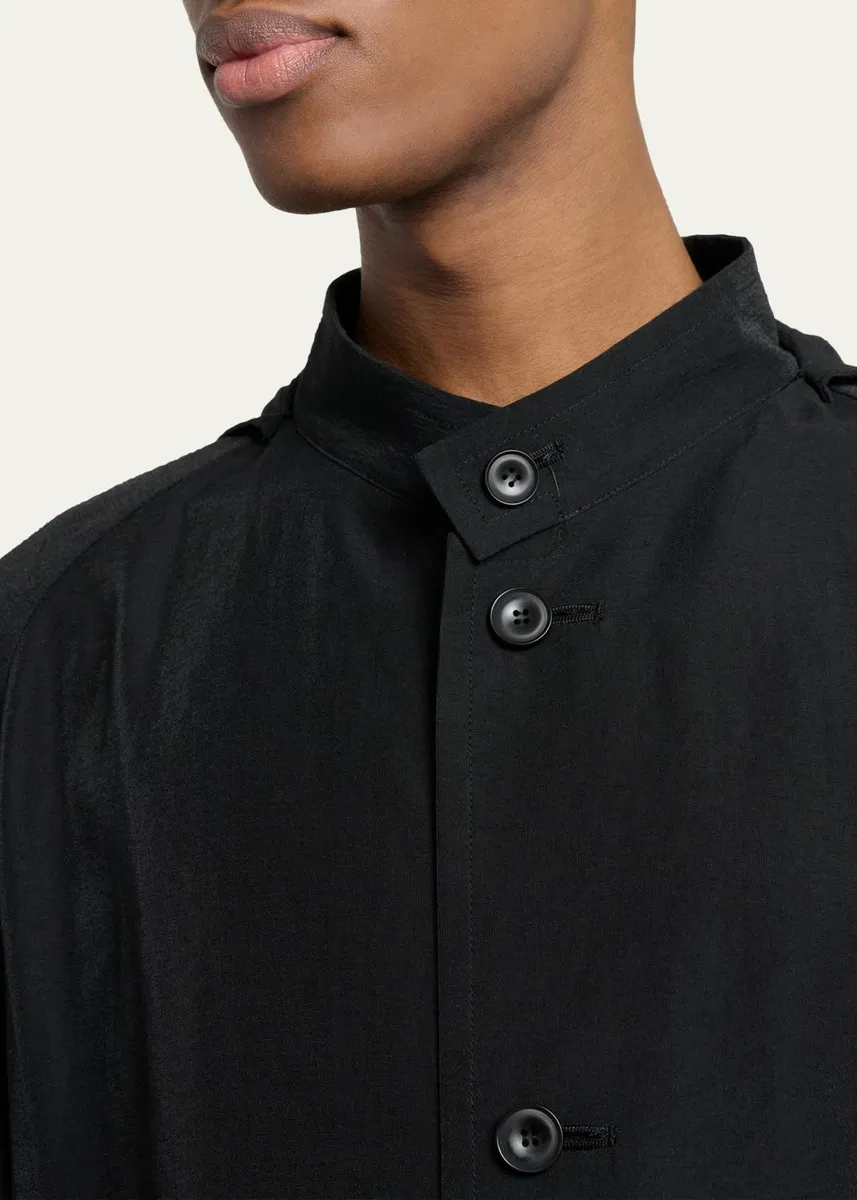 Homme Plissé Issey Miyake Men's Opacity Hooded Jacket | Thumbnail 5 Homme Plissé Issey Miyake Men's Opacity Hooded Jacket | Thumbnail 5