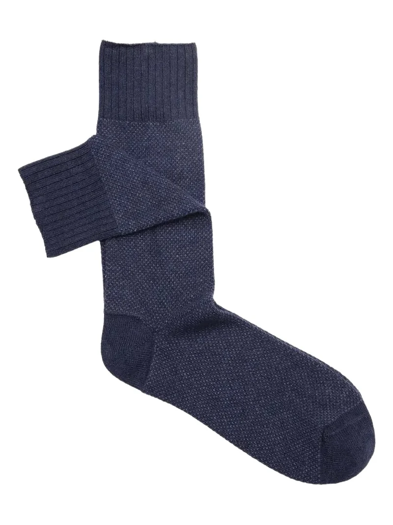 Men's Birdseye Oxford Crew Socks Men's Birdseye Oxford Crew Socks