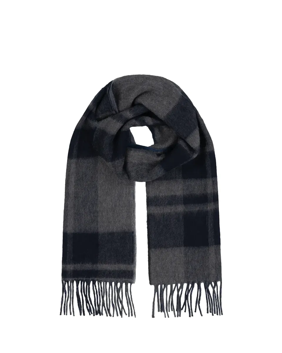 Begg x Co Men's Arran Taransey Cashmere Plaid Scarf | Thumbnail 2 Begg x Co Men's Arran Taransey Cashmere Plaid Scarf | Thumbnail 2
