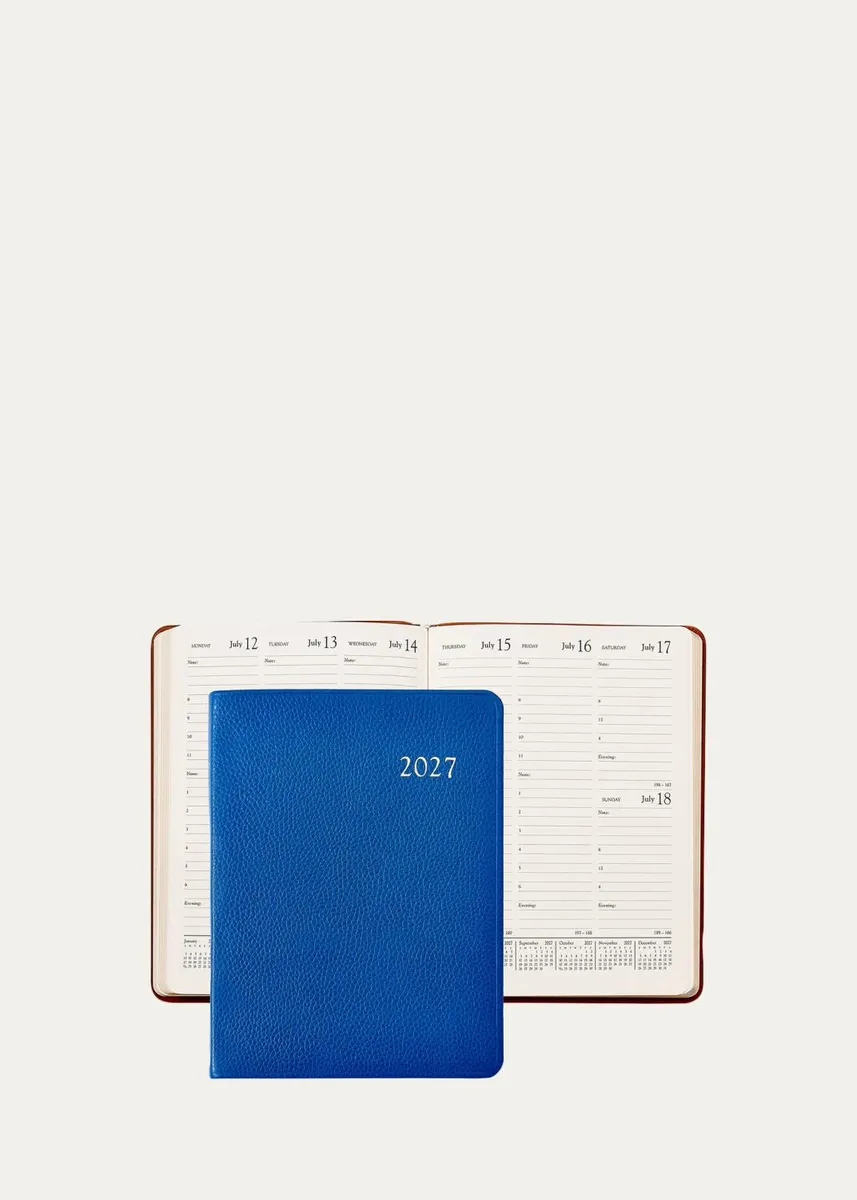 Graphic Image 2027 Leather Desk Diary | Thumbnail 2