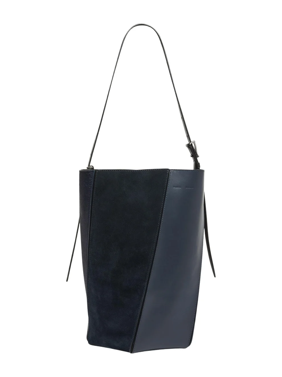 Hex Leather & Calf Hair Bucket Bag Hex Leather & Calf Hair Bucket Bag