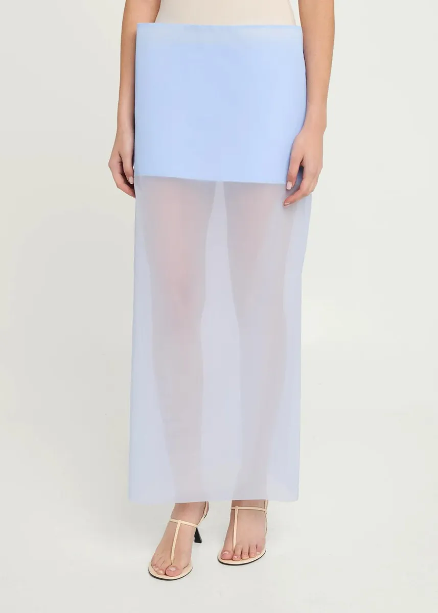 Marc Jacobs Runway Low-Waist Sheer Maxi Skirt | Thumbnail 4 Marc Jacobs Runway Low-Waist Sheer Maxi Skirt | Thumbnail 4
