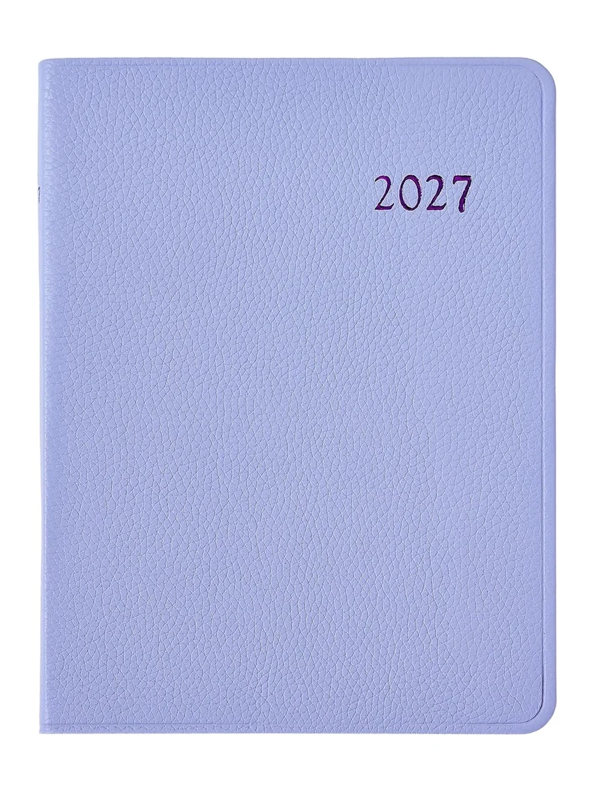 Graphic Image 2027 Leather Desk Diary