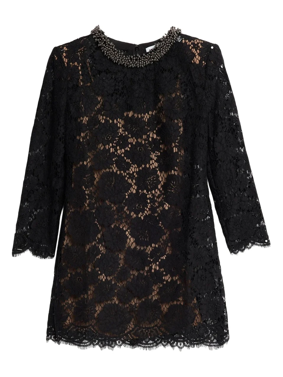 Floral Lace Mini Dress Floral Lace Mini Dress