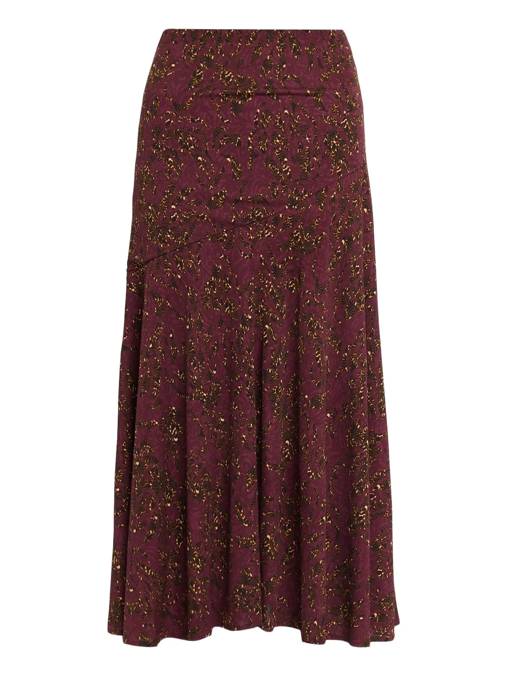 Ulla Johnson Fiona Fit & Flare Jersey Midi Skirt