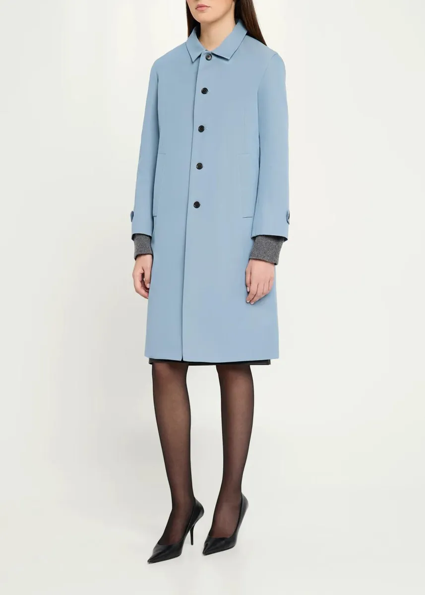 Marc Jacobs Runway Techno Cotton-Blend Single-Breasted Trench Coat | Thumbnail 4 Marc Jacobs Runway Techno Cotton-Blend Single-Breasted Trench Coat | Thumbnail 4