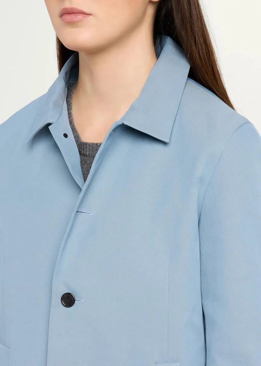 Marc Jacobs Runway Techno Cotton-Blend Single-Breasted Trench Coat | Thumbnail 5 Marc Jacobs Runway Techno Cotton-Blend Single-Breasted Trench Coat | Thumbnail 5