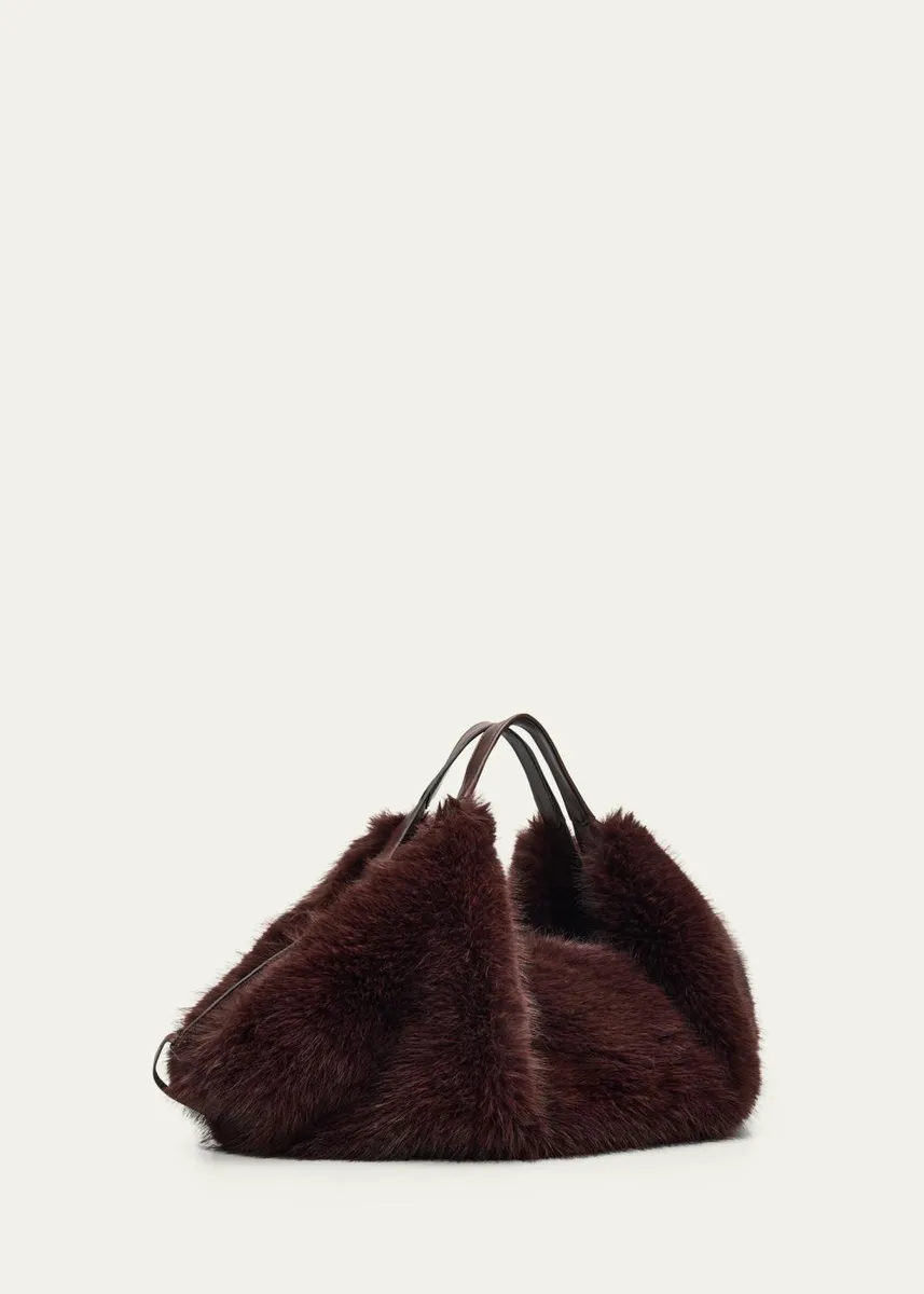 3.1 Phillip Lim Luna Medium Faux Fur Shoulder Bag | Thumbnail 3