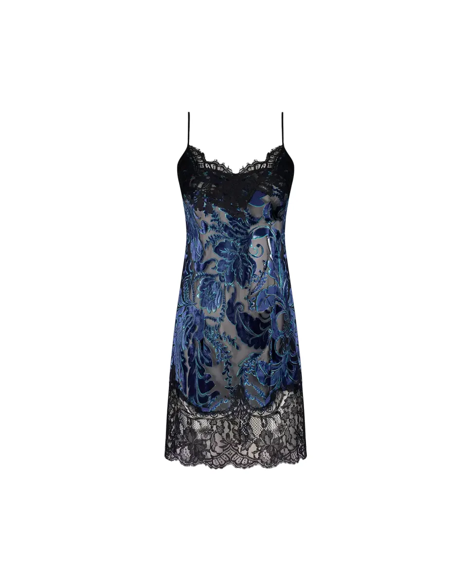 Lise Charmel Lace-Up Burnout Velvet Babydoll | Thumbnail 2 Lise Charmel Lace-Up Burnout Velvet Babydoll | Thumbnail 2