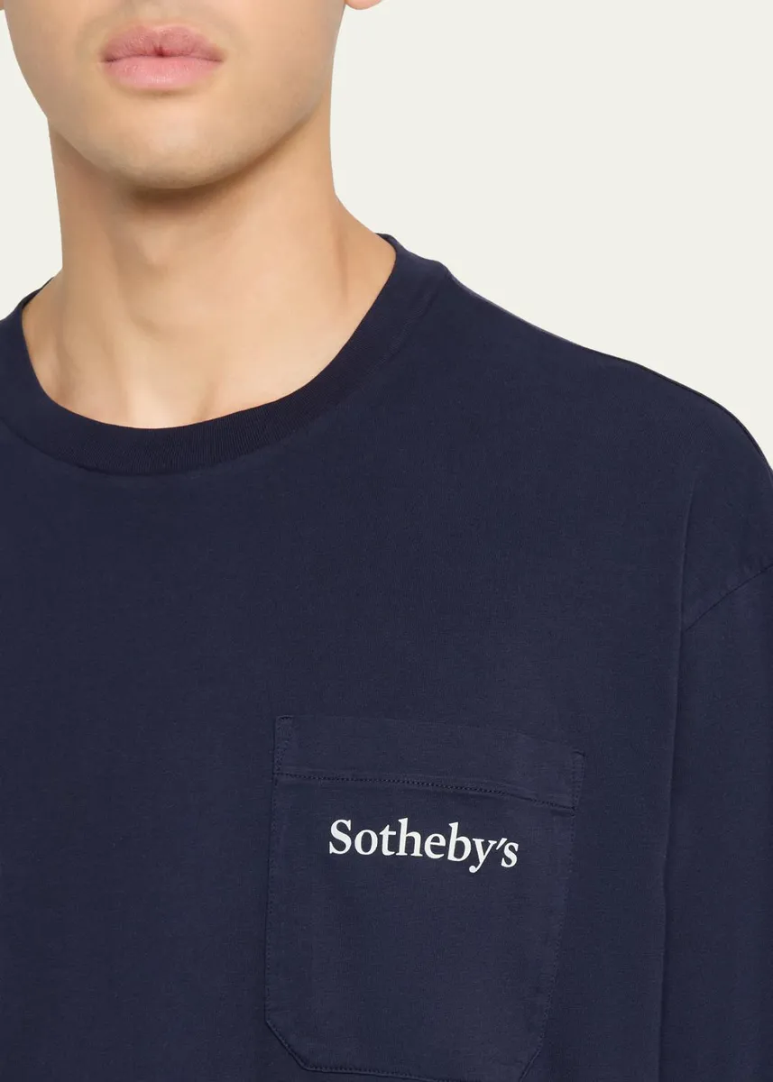 Frame Men's x Sotheby's Cotton Crewneck T-Shirt | Thumbnail 5