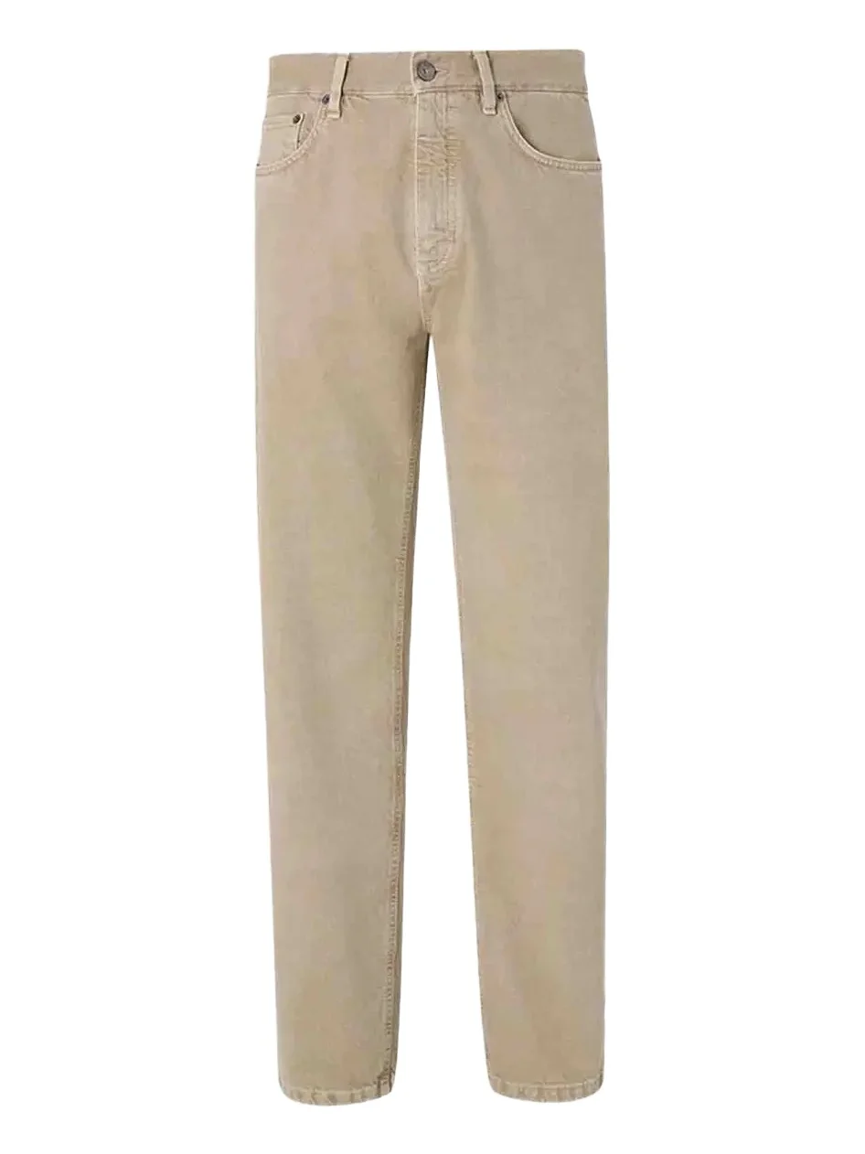 Zegna Men's City Straight Fit Five-Pocket Pants