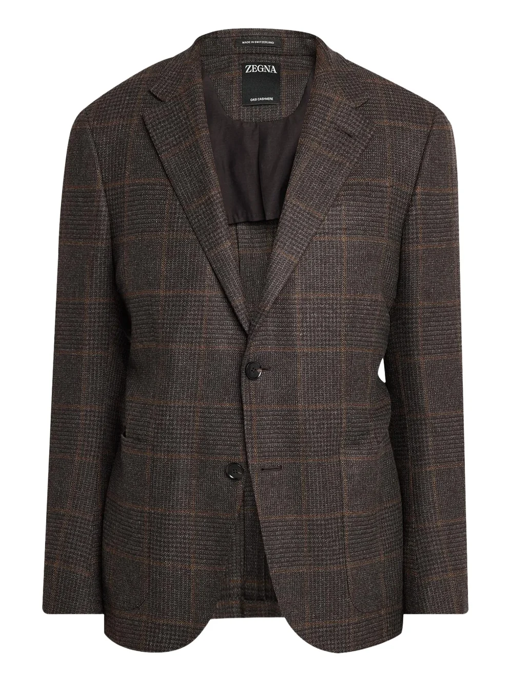 Zegna Men's Oasi Cashmere Plaid Single-Breasted Sport Coat