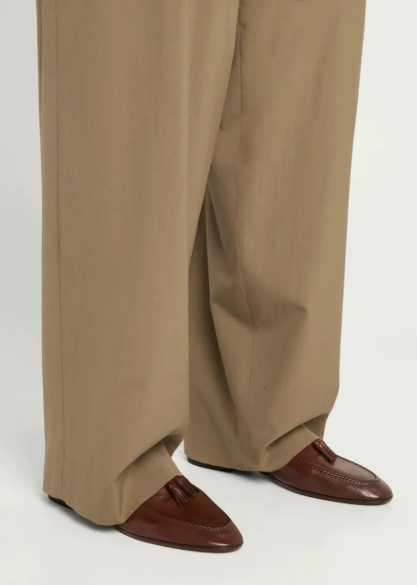 The Row Men's Caden Grained Leather Tassel Loafers | Thumbnail 4 The Row Men's Caden Grained Leather Tassel Loafers | Thumbnail 4