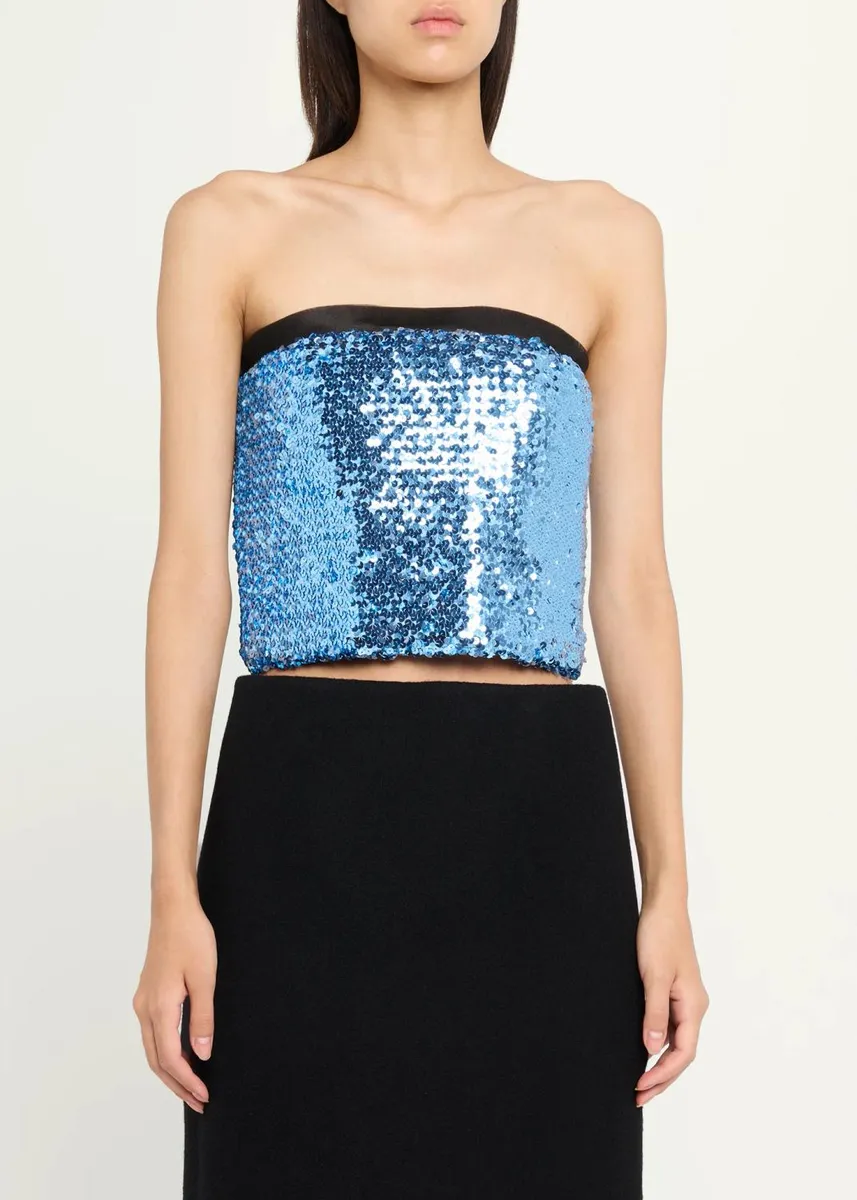 Marc Jacobs Runway Sequined Strapless Top | Thumbnail 4 Marc Jacobs Runway Sequined Strapless Top | Thumbnail 4