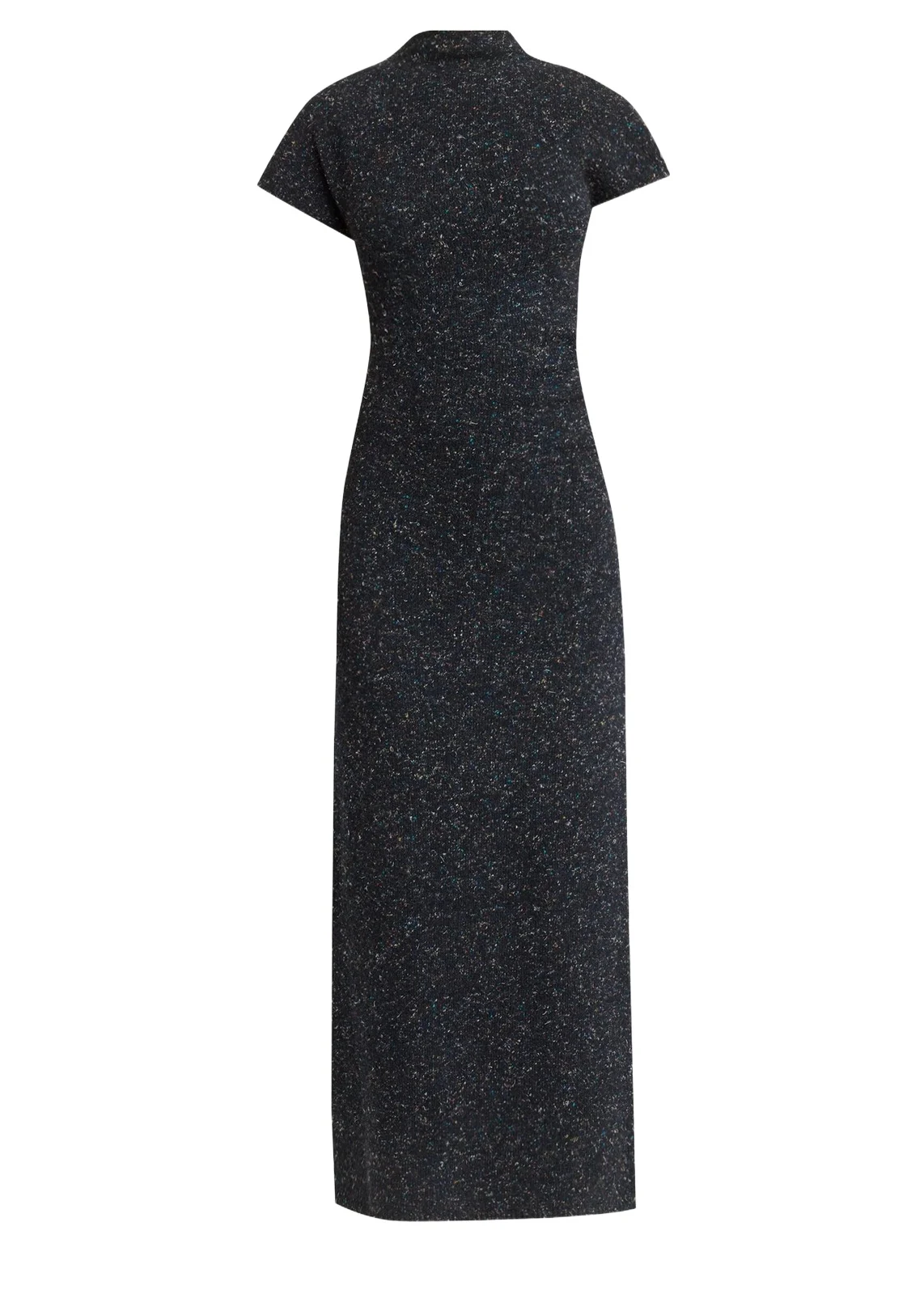 Abie Donegal-Effect Knit Wool Maxi Dress Abie Donegal-Effect Knit Wool Maxi Dress