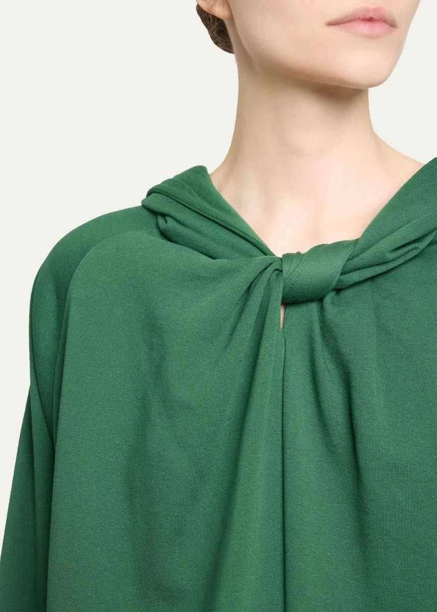 Dries Van Noten Hadella Knotted Cotton Hoodie | Thumbnail 5