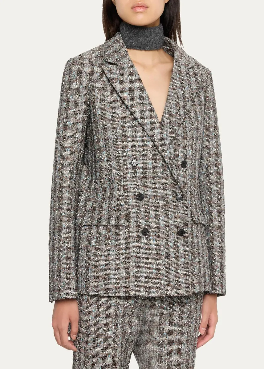 Marc Jacobs Runway Textured Wool-Blend Blazer | Thumbnail 4 Marc Jacobs Runway Textured Wool-Blend Blazer | Thumbnail 4