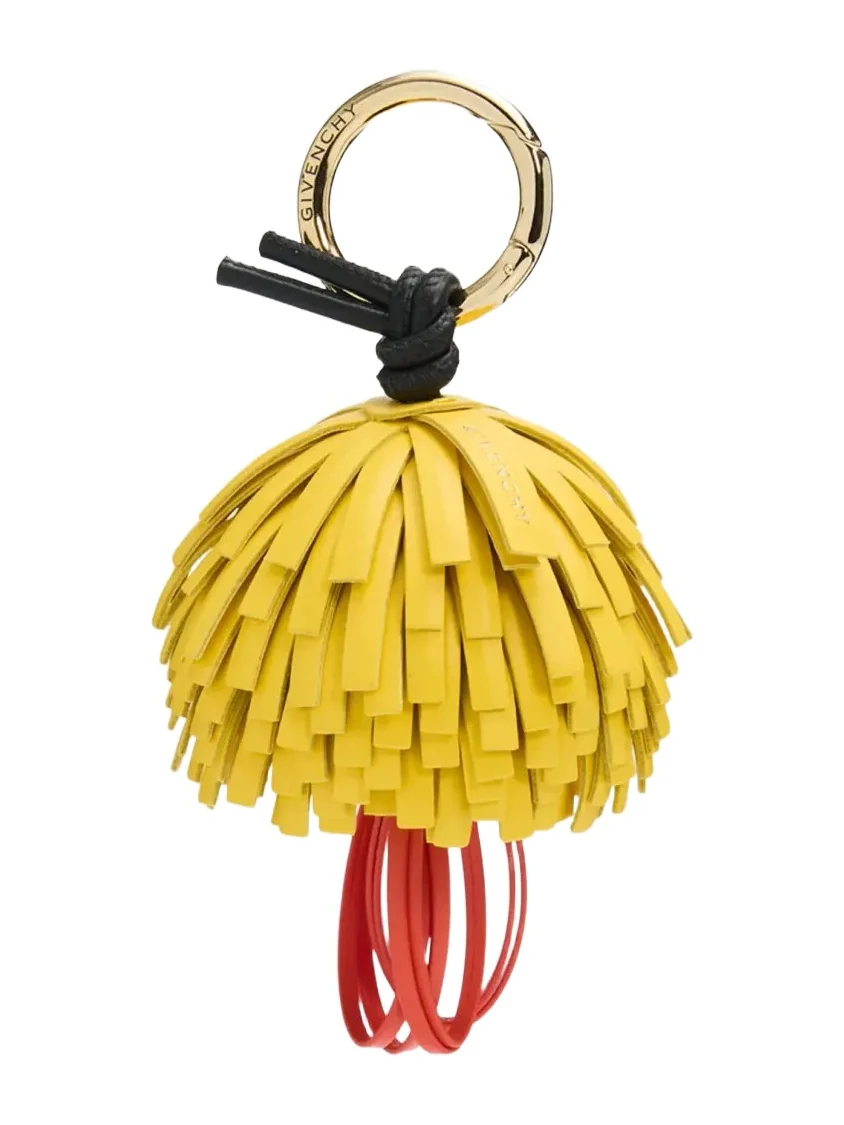 Givenchy Petal Draped Leather Bag Charm