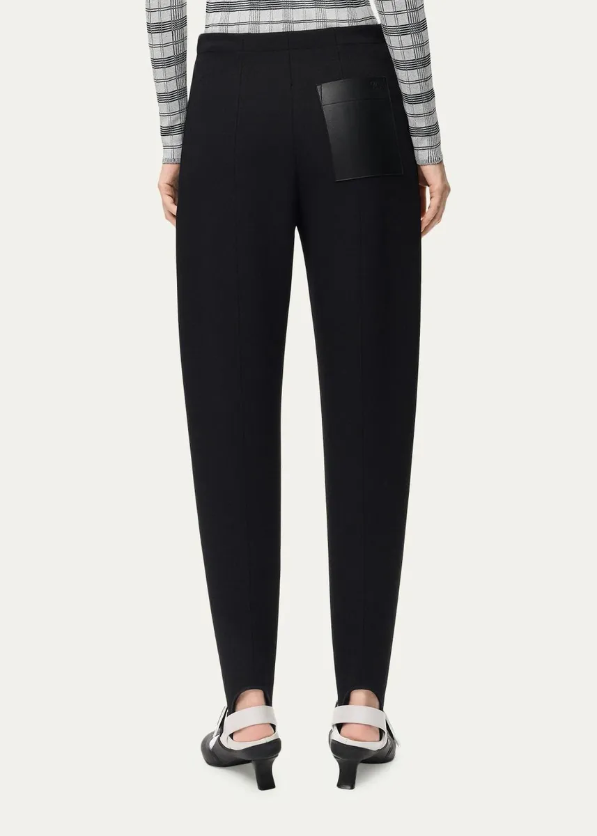 Loewe Wool Stirrup Trousers | Thumbnail 3 Loewe Wool Stirrup Trousers | Thumbnail 3