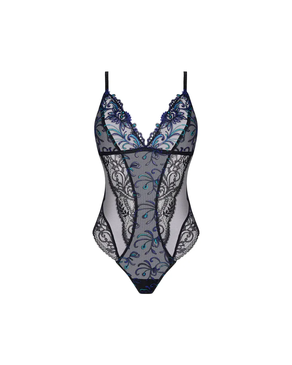 Lise Charmel Embroidered Lace & Tulle Bodysuit | Thumbnail 2 Lise Charmel Embroidered Lace & Tulle Bodysuit | Thumbnail 2