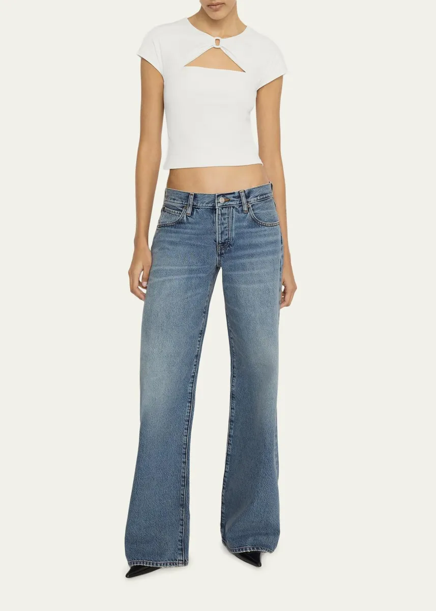 Frame x Alexandra LeClerc The Leo Jeans | Thumbnail 6 Frame x Alexandra LeClerc The Leo Jeans | Thumbnail 6