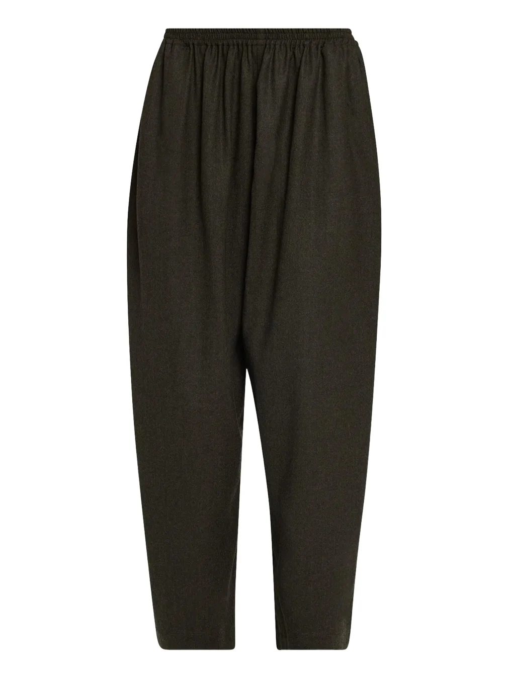 Eskandar Wool Flannel Japanese Trousers